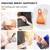 2PCS Ulnar Wrist Brace for Right & Left Hand, Ultra-Thin Elastic Wrist Wrap Compression for TFCC Tear and Repetitive Wrist Use Injury, Wrist Support for Carpal Tunnel, Tendonitis, Pain Relief (Beige)