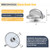 Allstare WB03X43926 Stove Knobs Replacement Parts for GE Range Parts Profile Stove Knobs 183D8269 KIP 5E87 GE Cooktop Knobs JGBP87SEM1SS PGB918SEM1SS Gas Range Burner Control Knob Oven Knobs 5 Pcs