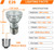 Vinaco Halogen PAR16 Flood Bulb Dimmable 60W 120V 2800K Warm White E26 Base