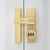 Gold 180 Degree Barn Door Lock,Mechanical Password Lock