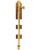 Runningfish Heavy Duty Cane Bolts Latch Garage Bolts10", Extra Lengthen Solid Bronze Sliding Bolt- Barrel Bolt Door Latch Oil Rubbed Bronze Large Sliding Bolt Door Locks,Drop Pin Bolts Cane Gate