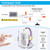 Wireless Dimmer Switch, Remote Light Switch and Receiver kit, Compatible with Alexa Voice Control, Smart Wall Switch Lighting Fixture for Ceiling Lights Pendant Lamps, Support 2.4G&5G