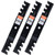 Grasscool Timecutter 50 inch Mower Mulching Blades for Toro SS5000