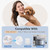 24 Pack Cat Water Filters for FEELNEEDY 3.5L/ 118oz Water Fountain FN-W08L, Ion Exchange Resin with Coconut Shell Activated Carbon Filter Refills, 12 Pack Filters & 12 Pump Sponges