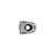 HUYILUN0104 Black 1 Lot Exterior Door Handle Cap Trim Compatible with Escalade Tahoe Sierra Yukon 2015-2018
