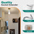 DiCUNO E26 to E26 Socket Extender 10.83 Inch, Flexible Gooseneck, 2-Pack