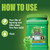 Green Gobbler, FOAMING Root Killer | Kills Tree Roots in Pipes & Sewer Lines | Contains No Copper Sulfate | Safe for Pipes and Septic - 2 USES, 4 LBS