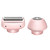 Universal Replacement Heads for Mermaid-Style Women’s Electric Shavers – Fits Most 2-in-1 Epilator & Razor Devices (1 Pair of Replacement Heads, Set)