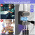Automatic Toothpaste Dispenser,Wall Mounted Electric Toothpaste Dispenser with 3 Toothpaste Slots,Toothpaste Dispenser for Kids and Adults (Black)