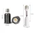12W LED Spotlight Bulb Daylight White 6000K, Extra Long Adjustable Vertical 180° Horizontal 358°, Small-Range Light Source, Recessed Ceiling Lights