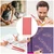 Youdaju 48Pcs Red Marking Pencil Red Glass Marking Pencil Carpenter Pencil Red Wooden Grease Pencil Wax Pencil Red Crayon Pencils Artists' Single Pencil for Architect Drawing Marking