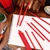 Youdaju 48Pcs Red Marking Pencil Red Glass Marking Pencil Carpenter Pencil Red Wooden Grease Pencil Wax Pencil Red Crayon Pencils Artists' Single Pencil for Architect Drawing Marking