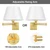 TRLIFE Dimmable Wall Sconce Plug in, Brushed Brass Wall Sconces Set of 2 Swing Arm Wall Lights with Plug in Cord and Dimmer On/Off Knob Switch, 11.8" Large White Fabric Shade(2 LED Bulbs Included)