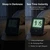 Digital Travel Alarm Clock - No Bells, No Whistles, Simple Basic Operation, Loud Alarm, Snooze, Small and Light, ON/Off Switch, 2 AAA Battery Powered, Black