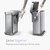 simplehuman Code H 100 Count Custom Fit Liners, Drawstring Kitchen Trash Bags, One-by-One Mess-Free Dispense, Extra Thick & Double Seamed, 50% PCR Plastic, 30-35 Liter / 8-9 Gallon, White