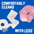 Scott ComfortPlus Toilet Paper, 48 Triple Rolls, 231 Sheets per Roll, Septic-Safe, 1-Ply Toilet Tissue