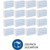 Genuine Joe Multifold Hand Towels, 9.5" x 9.10", 1-Ply, White, 250/Pack, 16 Count