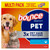 Bounce Pet Hair and Lint Guard Mega Dryer Sheets with 3X Pet Hair Fighters, Fresh Scent, 130 Count
