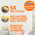 Swiffer Dusters Heavy Duty Multi-Surface Duster Refills for Cleaning, Unscented, 11 Count