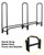 GASPRO 8FT Firewood Rack Outdoor with Waterproof Cover