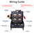 JahyShow Air Compressor Pressure Switch 90-125 PSI, 26A Heavy Duty 1/4" NPT Single Port, Universal Replacement Part with Unloader Valve & Leak-Proof Design for Air Tank