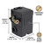JahyShow Air Compressor Pressure Switch 90-125 PSI, 26A Heavy Duty 1/4" NPT Single Port, Universal Replacement Part with Unloader Valve & Leak-Proof Design for Air Tank