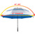 SunTek 68” Golf Umbrella, Windproof & Waterproof Umbrellas with Vented Double Oversize Golf Canopy, Reflective UV Protection, Large Umbrella for Golf, Sport & Travel (Silver/Blue)