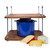Wooden Cheese Press for Cheese Making Supplies 12 in Plywood 1/2 in Thick Metal Guides and Cheese Mold with Follower Piston 1/2 Gal