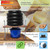Wooden Cheese Press for Cheese Making Supplies 12 in Plywood 1/2 in Thick Metal Guides and Cheese Mold with Follower Piston 1/2 Gal