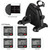 himaly Mini Exercise Bike, Under Desk Bike Pedal Exerciser Portable