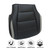 NLQR Front Driver Bottom Replacement Perforated Seat Cover Black RB Microfiber Leather Compatible with Ford F-150 Raptor 2017 2018 2019 2020