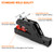 Upgraded Clamp on Trailer Hitch, Matte Black Clamp-on Tractor Bucket Hitch