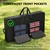 Cornhole Carrying Case Fits 4' x 2' Boards, Heavy-Duty Cornhole Boards Bag