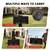 Cornhole Carrying Case Fits 4' x 2' Boards, Heavy-Duty Cornhole Boards Bag