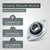 2 Pack SBPFL206-20 Pillow Block Bearings 1-1/4" Bore Bearing Units Steel Flange Mounted Bearing Housing (SBPFL206)