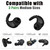 Silicone Anti-Slip Ear Hooks for Sony WF-1000XM5, Replacement Earbuds Tips