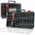 86PCS Magnetic Impac Nut Driver Set, Metric & SAE Socket Set, Storage Box
