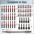 86PCS Magnetic Impac Nut Driver Set, Metric & SAE Socket Set, Storage Box