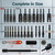 86PCS Magnetic Impac Nut Driver Set, Metric & SAE Socket Set, Storage Box