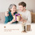 Storieme Mother Son Figurine Gifts - Mom Adult Son Hugging Resin Statue
