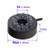 SGSLT Replacement 12V Underwater 12-LED Lights Ring Submersible Fountain Pond Underwater Lights (White)
