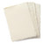 Wanderings Handmade A6 Cream Mixed Media Paper with Deckle Edge - 4" x 6" - 150 GSM -Colored Cold Press Textured Paper Made with Recycled Cotton for Crafts Card Making Sketching Watercolor - 50 Sheets
