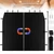 Briwooody Van Cabin Curtain with Rod 71 x 63 Inch Van Divider Privacy Curtain with Magnetic Insulated Blackout Shades for Vehicles Closure Headliner Shelf Campervan Car Camping Sleeping Accessories