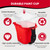 Mister Rui 4 Inch Paint Bucket Set with Liners and Lid, 7 Pack