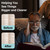 Reading Glasses with Lights Rechargeable Bright LED Readers Magnifying Glasses Lighted Reading Glasses Magnifying Eyewear Hands Free Magnifier Eyeglasses for Men Women Close Work Reading Crafts+2.0