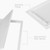 HVAC OV 10 x 20 Inch Metal Access Panel for Drywall - White Rectangular Plumbing Access Panel - Indoor Wall Access Door for HVAC, Electrical, Wall Covering - Drywall Access Panel - Wall Hole Cover