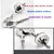 WANLIAN Glass Lock Sliding Door Lock with Key