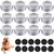 Oudain 12 Pack Dog Scent Work Tins, Hexagon