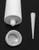 QWORK Empty Caulk Tube, 20 Pack 10 oz. Empty Plastic Caulking Cartridge