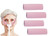 4 Pack CPAP Strap Covers，CPAP Mask Strap Cover, Face Cushion Cover, CPAP Headgear Strap Covers CPAP face Pads, Comfortable CPAP Supplies (Pink)